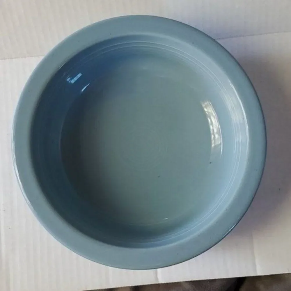 Fiestaware Fiesta Vintage Vegetable SERVING Bowl Dish Periwinkle Blue CERAMIC